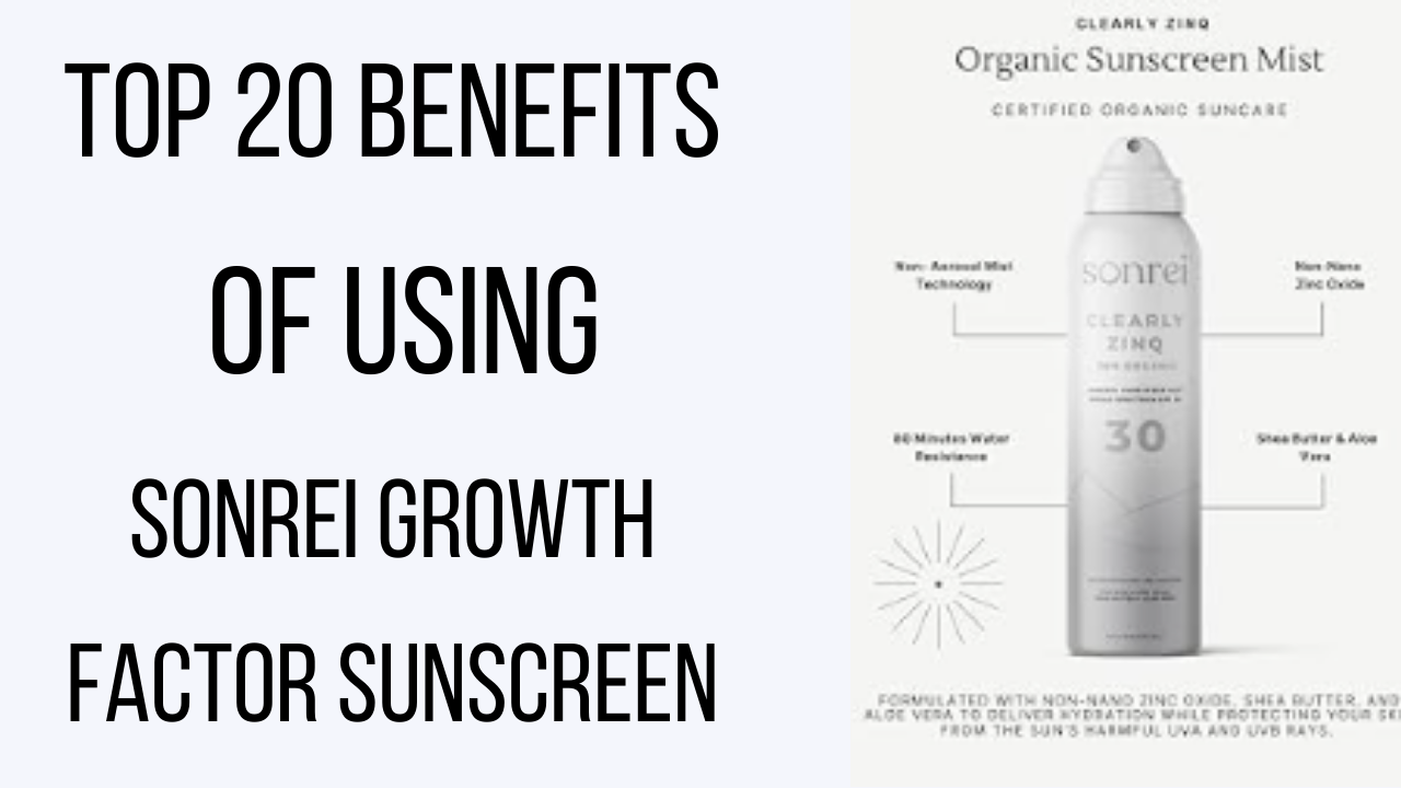 Sonrei Growth Factor Sunscreen