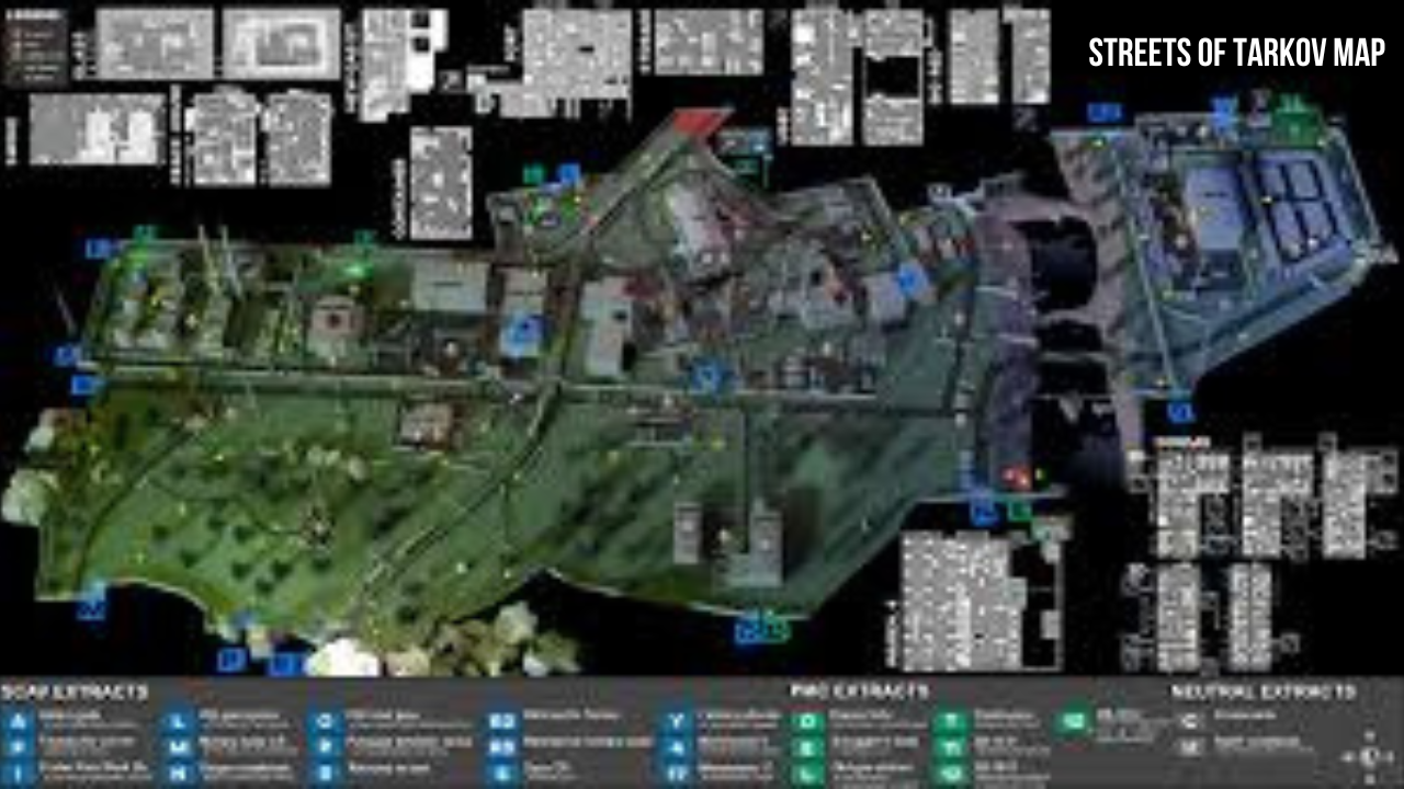 Streets of Tarkov Map